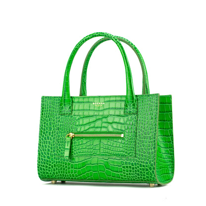 Pari Small Green Croco