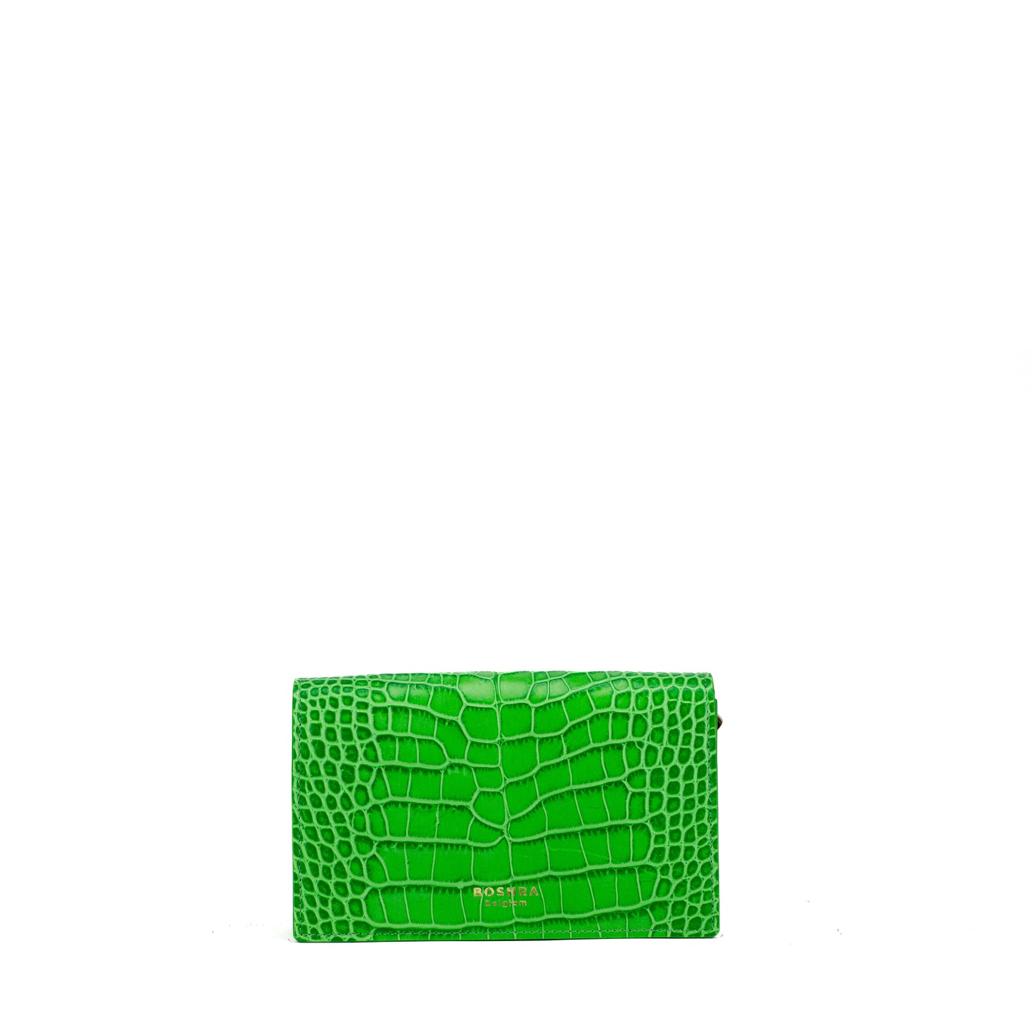 Bahar Mini Green Croco