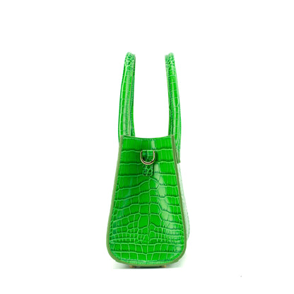 Pari Small Green Croco